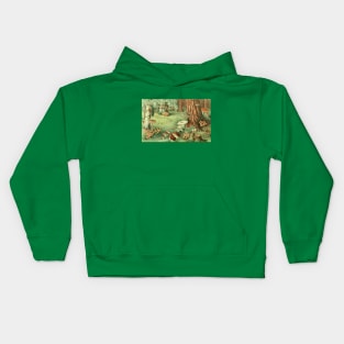 Enchanted Forest Faerie Ring Kids Hoodie